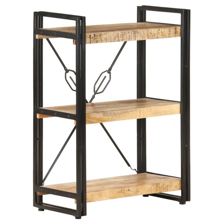 3-Tier Bookcase 60X30X Solid Acacia Wood