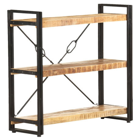 3-Tier Bookcase 60X30X Solid Acacia Wood