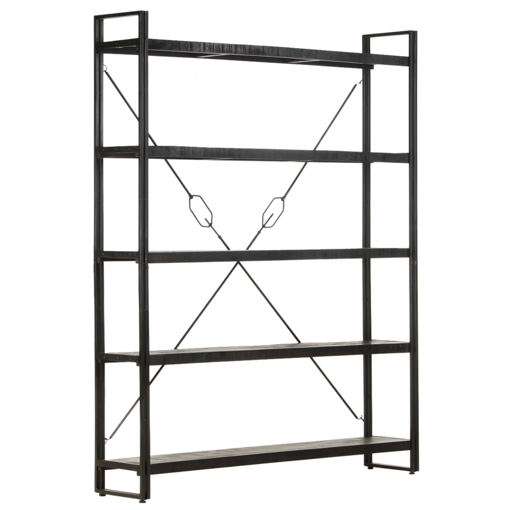 3-Tier Bookcase 60X30X Solid Acacia Wood