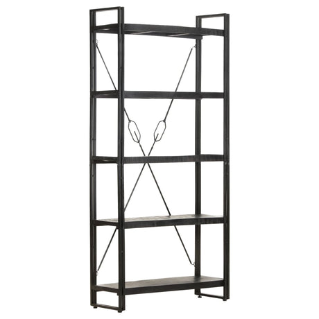 3-Tier Bookcase 60X30X Solid Acacia Wood