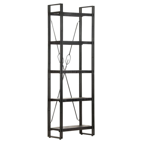 3-Tier Bookcase 60X30X Solid Acacia Wood
