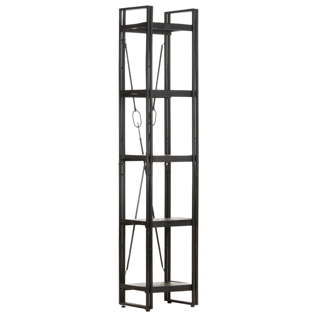 3-Tier Bookcase 60X30X Solid Acacia Wood