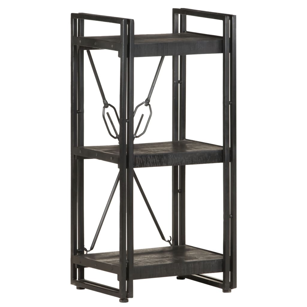 3-Tier Bookcase 60X30X Solid Acacia Wood