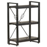 3-Tier Bookcase 60X30X Solid Acacia Wood