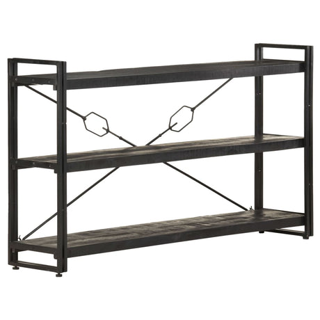 3-Tier Bookcase 60X30X Solid Acacia Wood