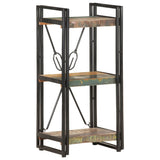 3-Tier Bookcase 60X30X Solid Acacia Wood