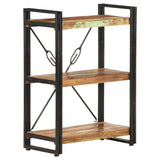 3-Tier Bookcase 60X30X Solid Acacia Wood