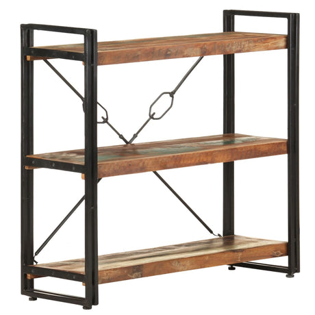 3-Tier Bookcase 60X30X Solid Acacia Wood
