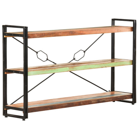 3-Tier Bookcase 60X30X Solid Acacia Wood