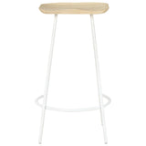 Bar Stools 2 Pcs Solid Mango Wood