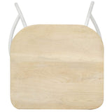 Bar Stools 2 Pcs Solid Mango Wood