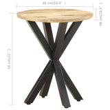 Side Table 48x48x56 cm Solid Mango Wood