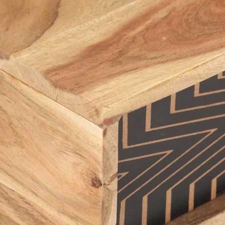Coffee Table 100X50X39 Cm Solid Acacia Wood