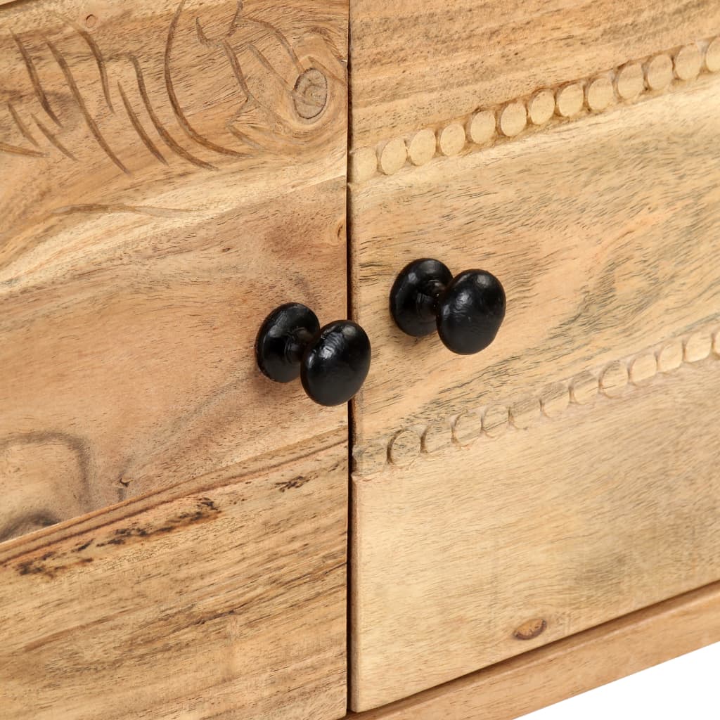 Sideboard 115X35X75 Cm Solid Acacia Wood