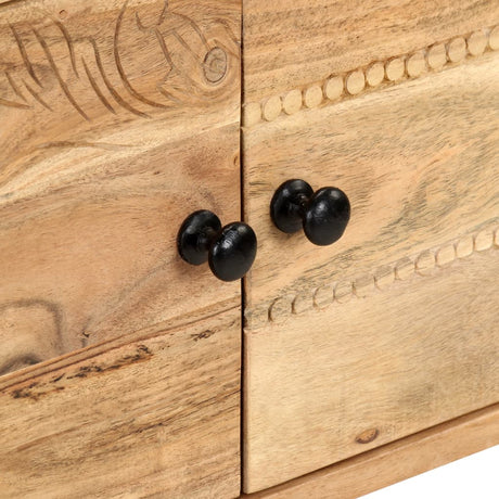 Sideboard 115X35X75 Cm Solid Acacia Wood