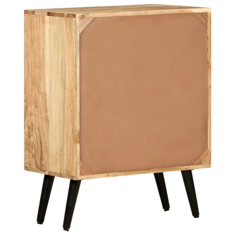Sideboard 57X34X75 Cm Solid Acacia Wood