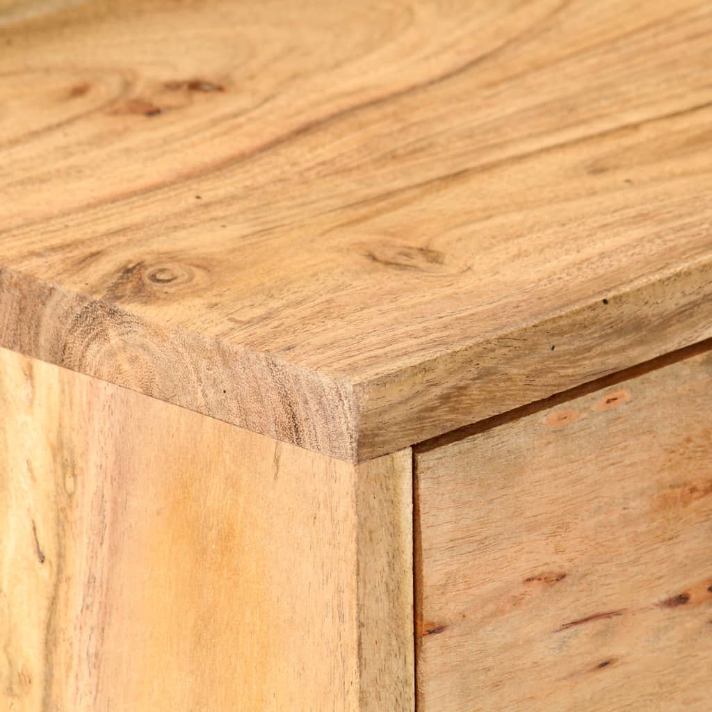 Sideboard 57X34X75 Cm Solid Acacia Wood