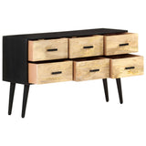 Sideboard 110X33X64 Cm Solid Mango Wood