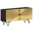 Tv Cabinet 90X30X45 Cm Solid Mango Wood