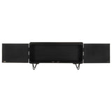 Tv Cabinet 90X30X45 Cm Solid Mango Wood