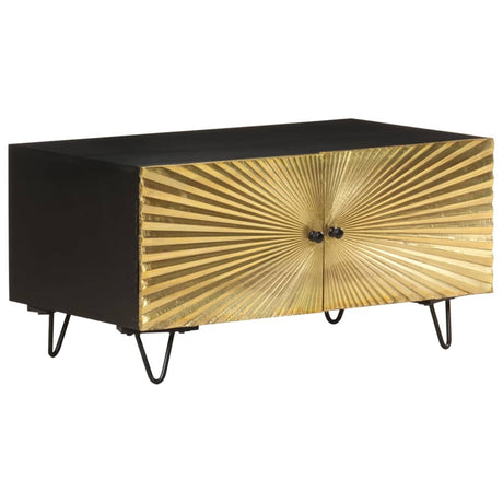 Coffee Table 90X50X45 Cm Solid Mango Wood