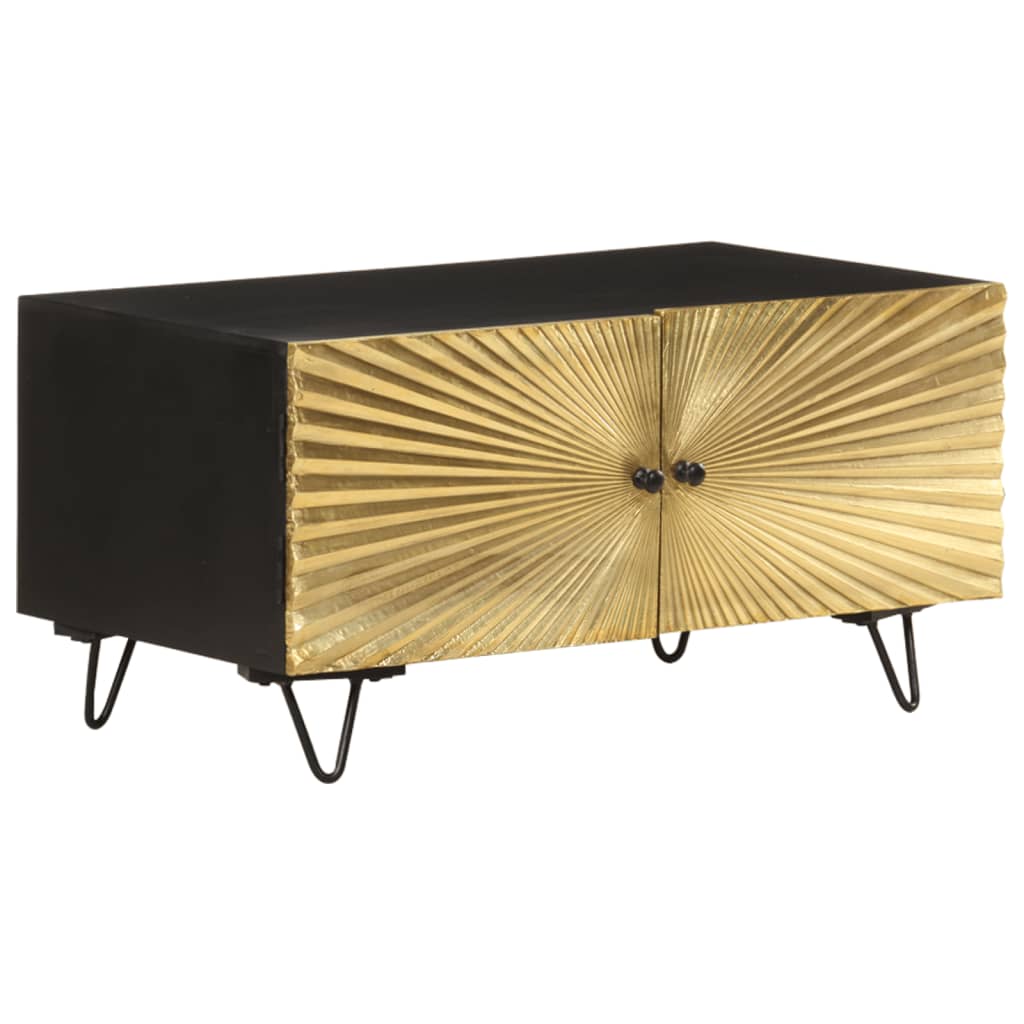 Coffee Table 90X50X45 Cm Solid Mango Wood