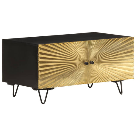 Coffee Table 90X50X45 Cm Solid Mango Wood