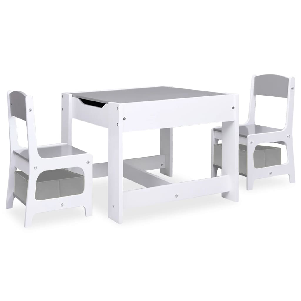 Children's Table With 2 Chairs Mdf