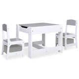 Children's Table With 2 Chairs Mdf