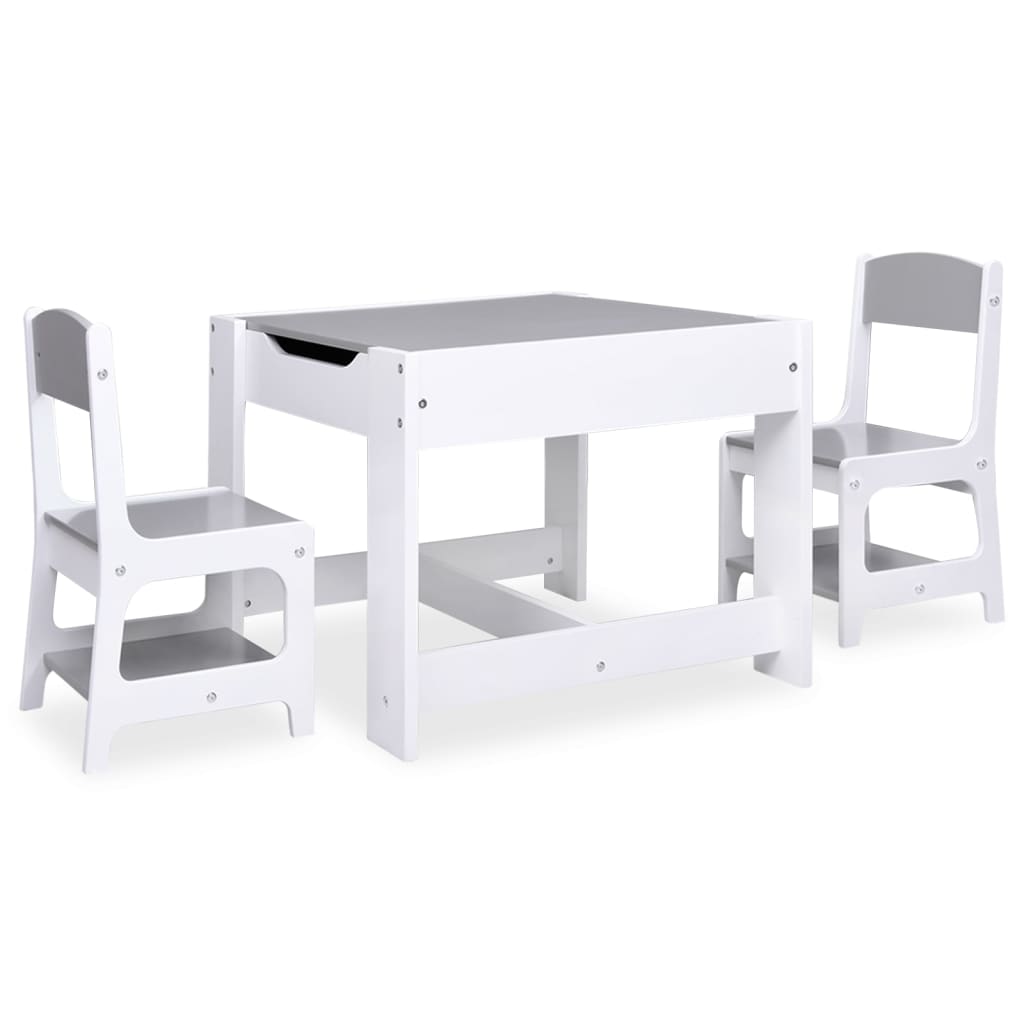 Children's Table With 2 Chairs Mdf