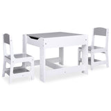 Children's Table With 2 Chairs Mdf
