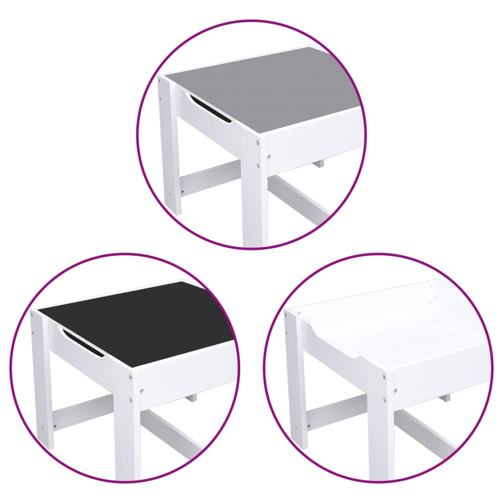 Children's Table With 2 Chairs Mdf