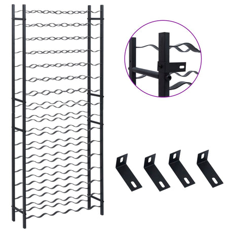 Wine Rack For 96 Bottles Iron