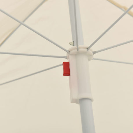 Garden Parasol With Steel Pole 180 Cm