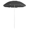 Garden Parasol With Steel Pole 180 Cm