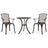 3 Piece Bistro Set Cast Aluminium