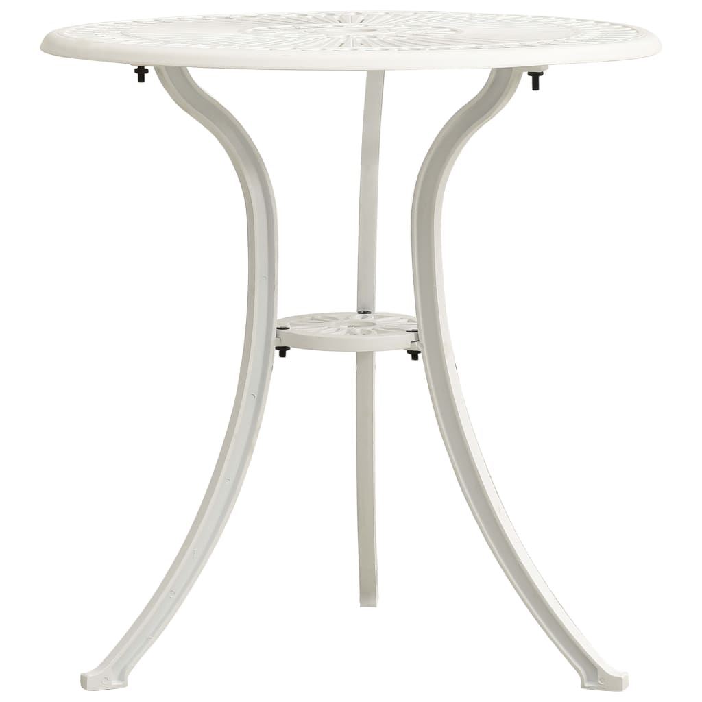 3 Piece Bistro Set Cast Aluminium
