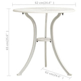3 Piece Bistro Set Cast Aluminium