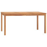 Garden Dining Table Solid Teak Wood