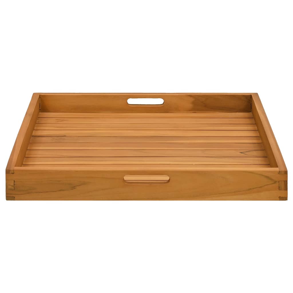 Serving Tray Solid Teak Wood