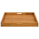 Serving Tray Solid Teak Wood