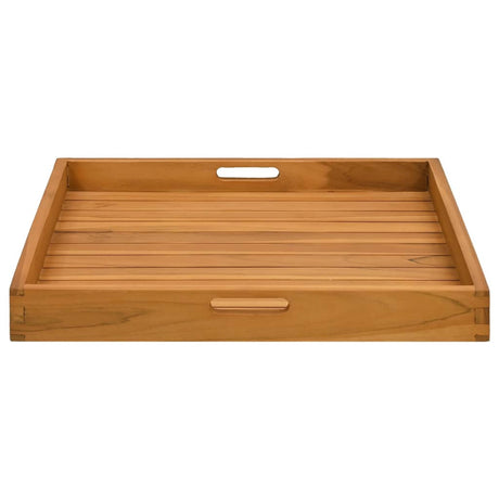Serving Tray Solid Teak Wood