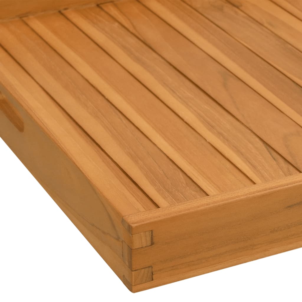 Serving Tray Solid Teak Wood