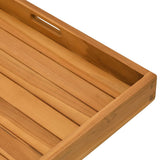Serving Tray Solid Teak Wood
