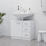 Sink Cabinet 63X30X54 Cm Engineered Wood