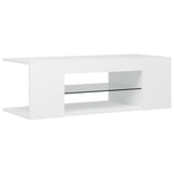Tv Cabinet With Led Lights 90X39X30 Cm