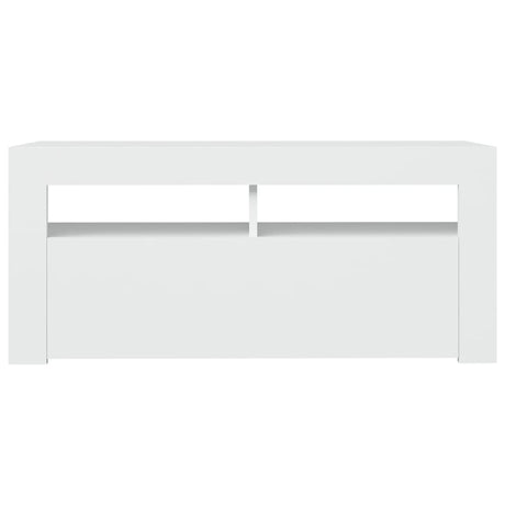 Tv Cabinet With Led Lights 90X35X40 Cm