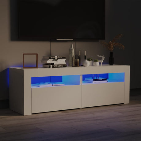 Tv Cabinet With Led Lights 120X35X40 Cm