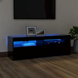Tv Cabinet With Led Lights 60X35X40 Cm