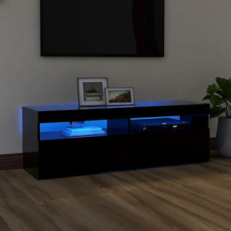 Tv Cabinet With Led Lights 60X35X40 Cm